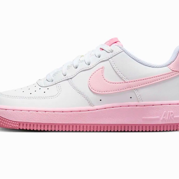 Nike Shoes - Pink and white Nike Air Force 1 size 5.5/6 in women’s